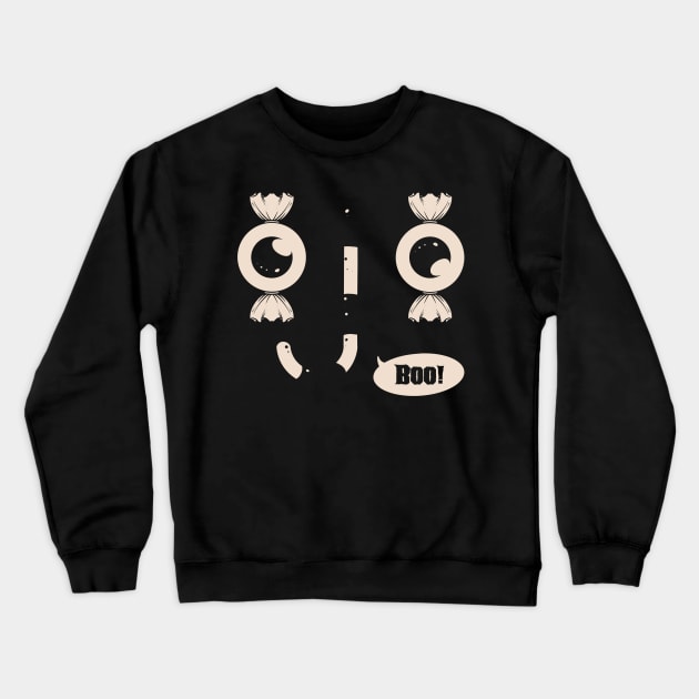 CANDY EYE BOO! Crewneck Sweatshirt by mmninestd